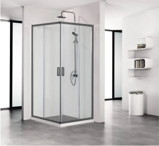 Душевой уголок Aquatek AQ ARI KV 08020BL 80x80см чёрный